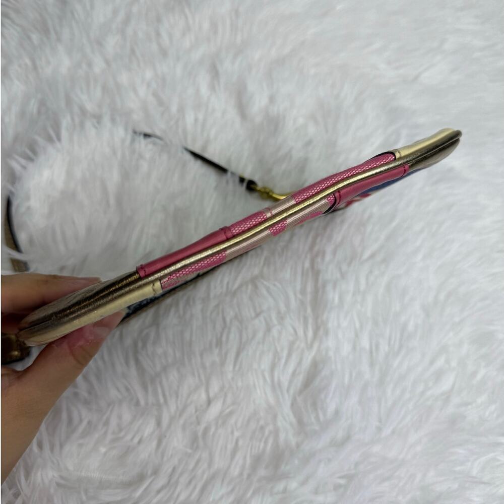 Coach Multi-Color Patchwork Wristlet - image 3